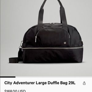 Lululemon gym bag